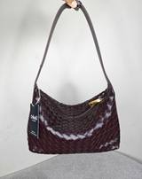 Handwoven Shoulder Bag in Grape Purple (Chocolate) – Tehuli