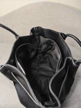 Pleated Tote Bag in Black – Tehuli