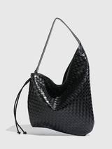 Oversized Hobo Bag in Black – Tehuli