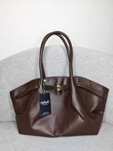 Litchi Pattern Shoulder Bag in Coffee – Tehuli
