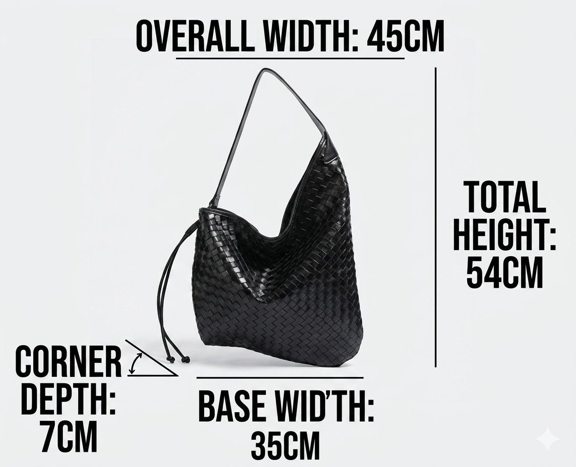 Oversized Hobo Bag view 7