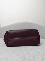Litchi Pattern Shoulder Bag in Angora Red – Tehuli