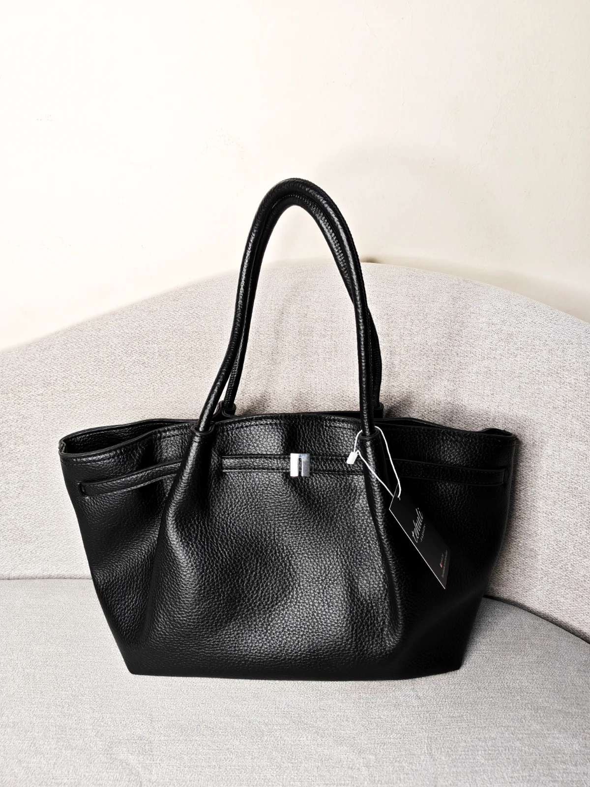Pleated Tote Bag view 10