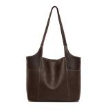 Mocha Tote Bag in Coffee Brown – Tehuli