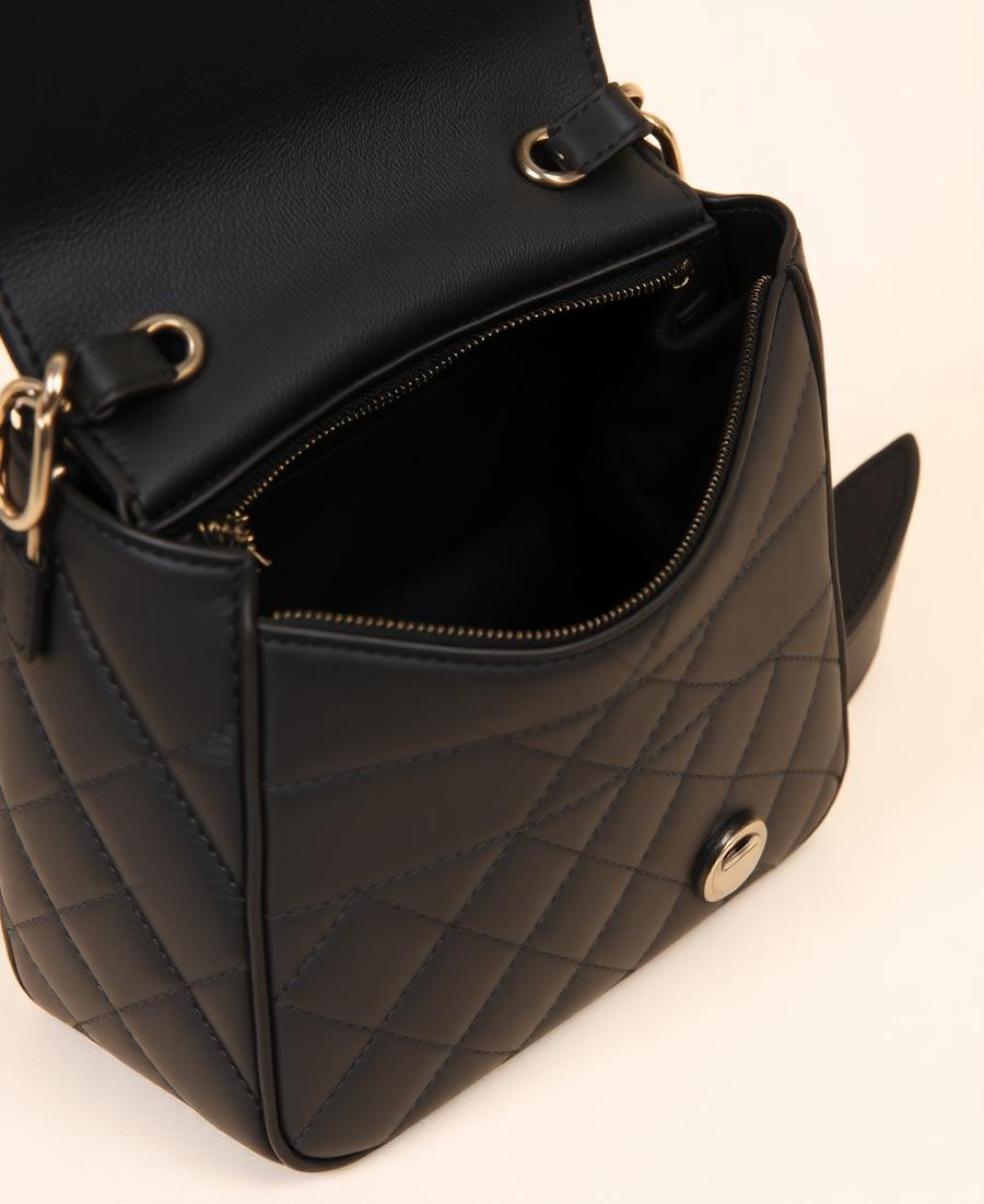 Noir Quilted Crossbody alternate view